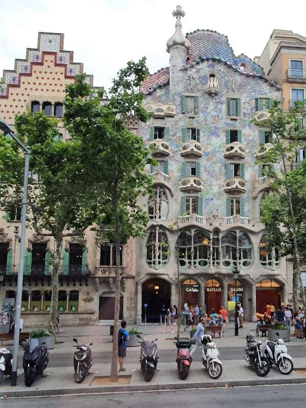 Ein Haus von Gaudi konzipiert
