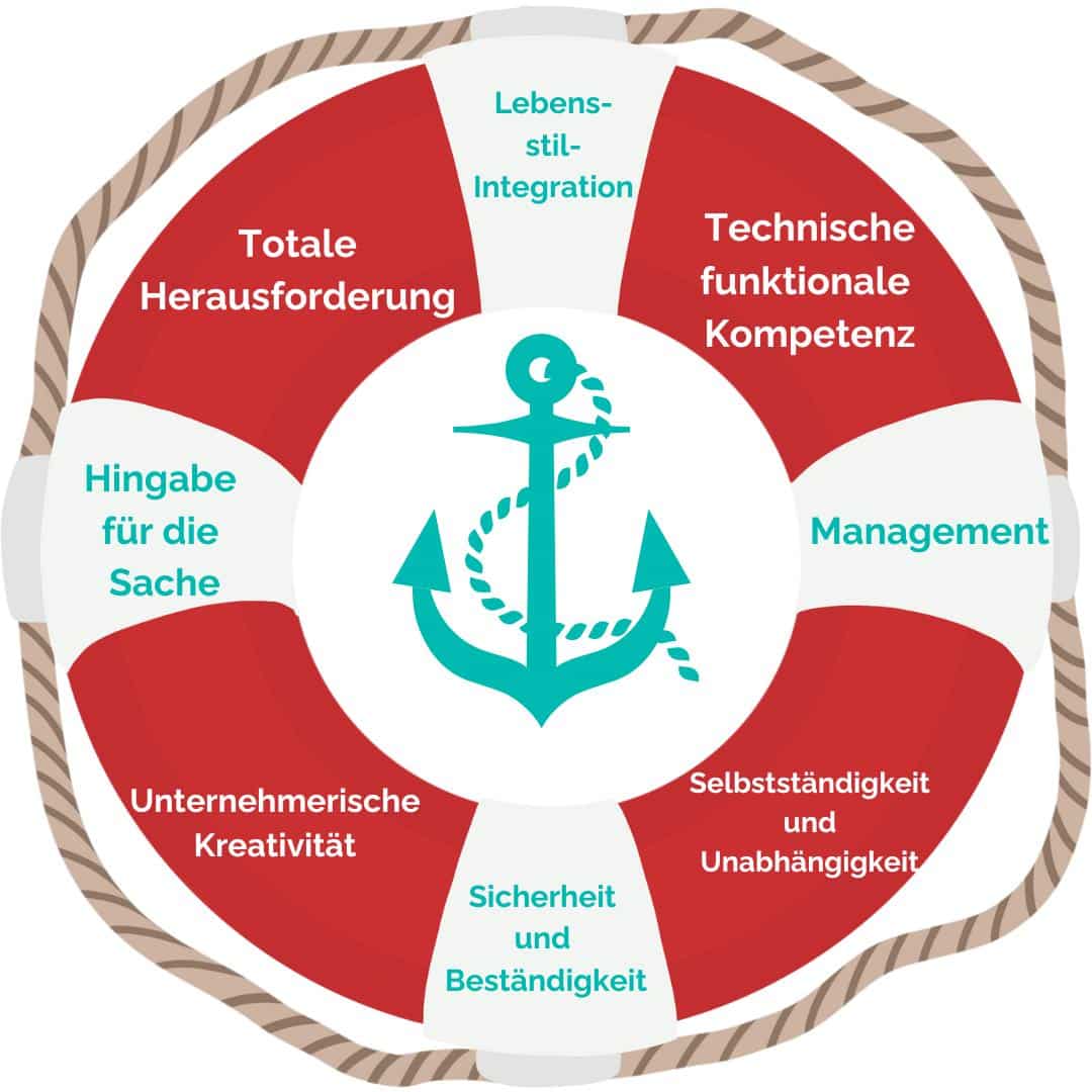 Karriereanker nach Edgar Schein