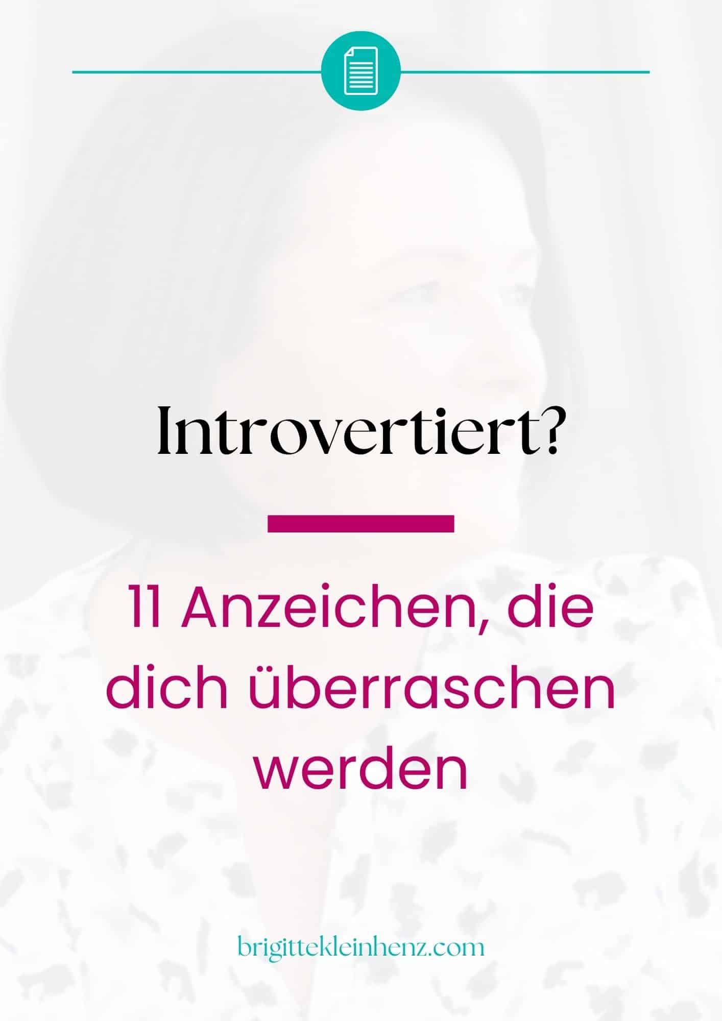 Introvertiert 11 Anzeichen