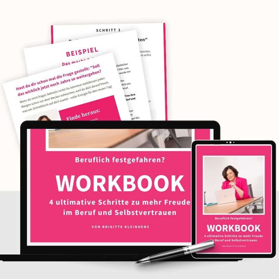 Workbook beruflich festgefahren Kurse Workbook